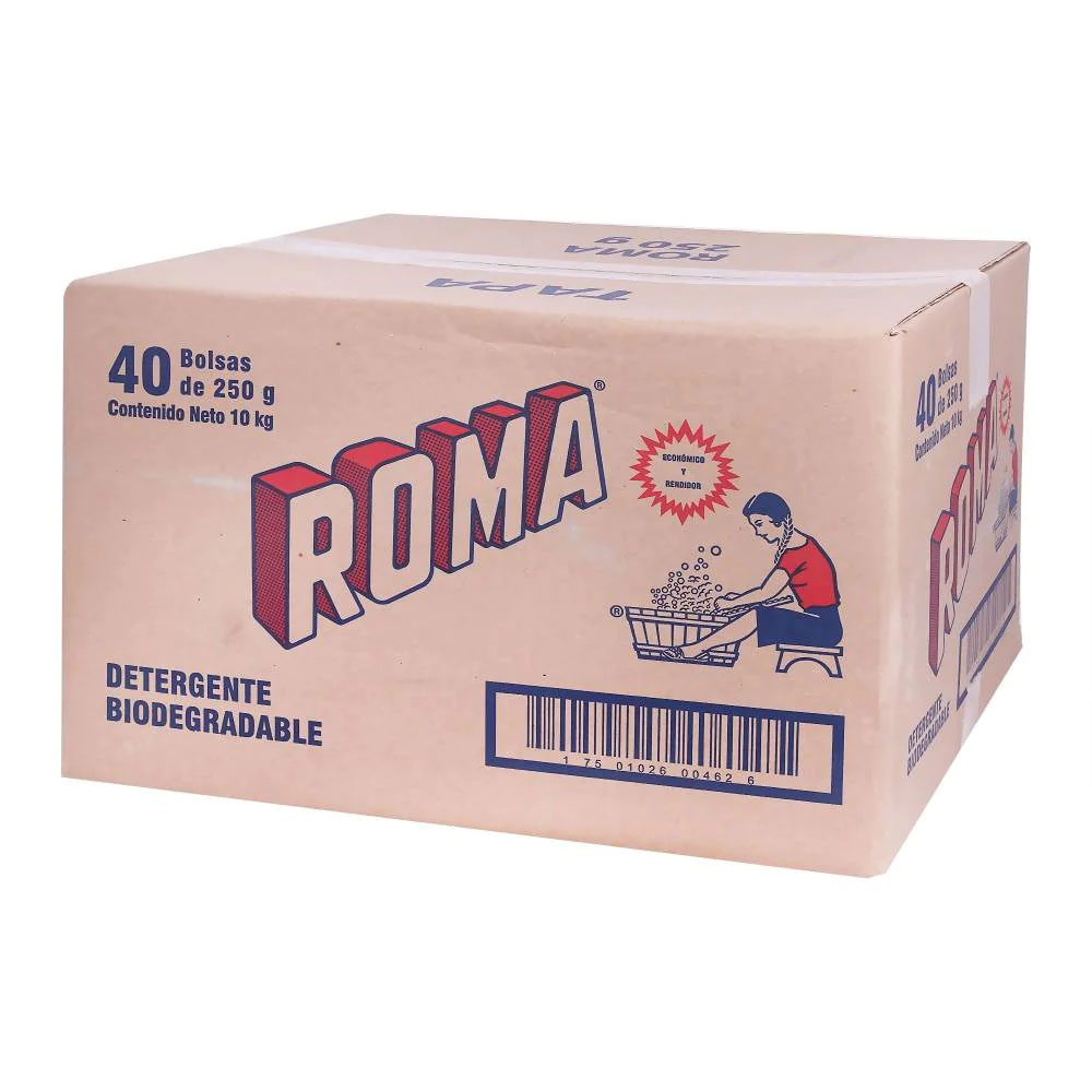 DETERGENTE ROMA 250 GRS C/40 CAJA